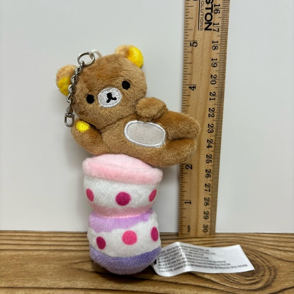 San-X Rilalkkuma Bear Keychain - Picture 6 of 6